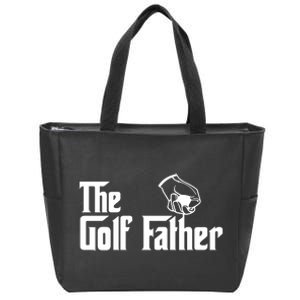 The Golf-Father Funny Golf Dad Zip Tote Bag