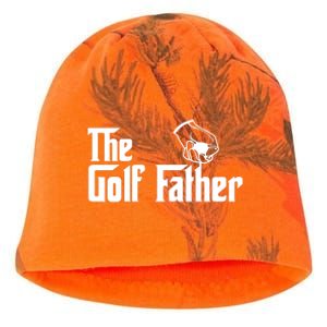 The Golf-Father Funny Golf Dad Kati - Camo Knit Beanie