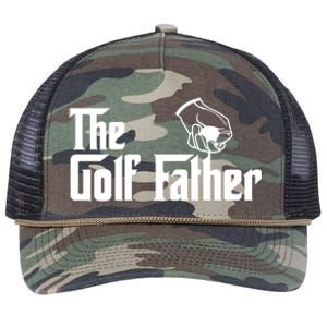 The Golf-Father Funny Golf Dad Retro Rope Trucker Hat Cap