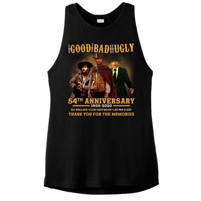 The Good The Bad And The Ugly 54th Anniversary Ladies PosiCharge Tri-Blend Wicking Tank