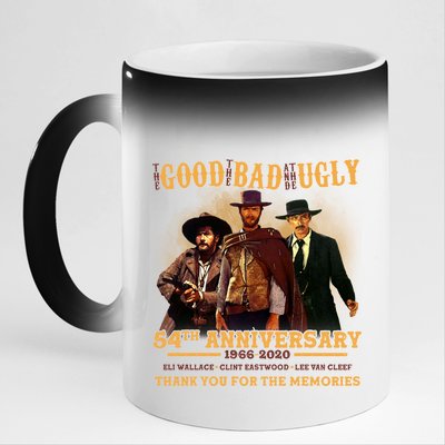 The Good The Bad And The Ugly 54th Anniversary 11oz Black Color Changing Mug