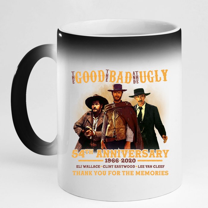 The Good The Bad And The Ugly 54th Anniversary 11oz Black Color Changing Mug