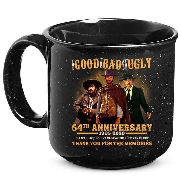 The Good The Bad And The Ugly 54th Anniversary 15oz Campfire Ceramic Mug