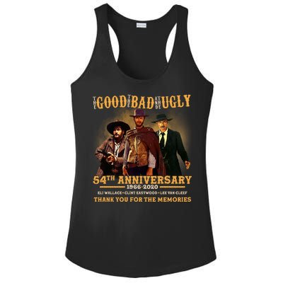 The Good The Bad And The Ugly 54th Anniversary Ladies PosiCharge Competitor Racerback Tank