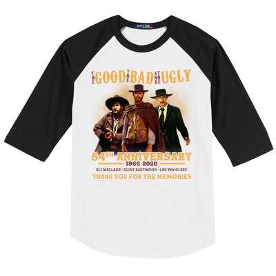 The Good The Bad And The Ugly 54th Anniversary Baseball Sleeve Shirt