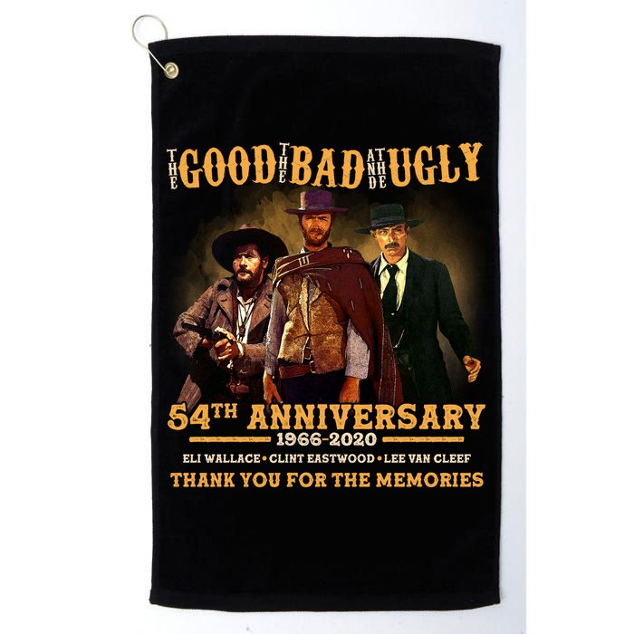 The Good The Bad And The Ugly 54th Anniversary Golf Towel