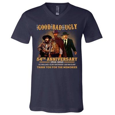 The Good The Bad And The Ugly 54th Anniversary V-Neck T-Shirt