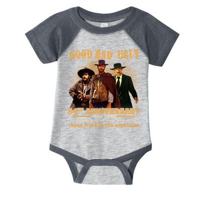 The Good The Bad And The Ugly 54th Anniversary Infant Baby Jersey Bodysuit