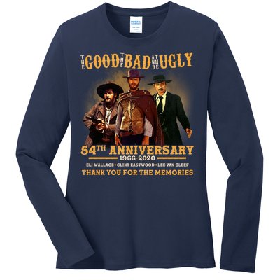 The Good The Bad And The Ugly 54th Anniversary Ladies Long Sleeve Shirt