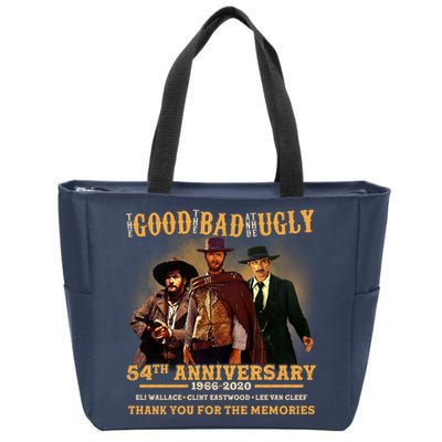 The Good The Bad And The Ugly 54th Anniversary Zip Tote Bag