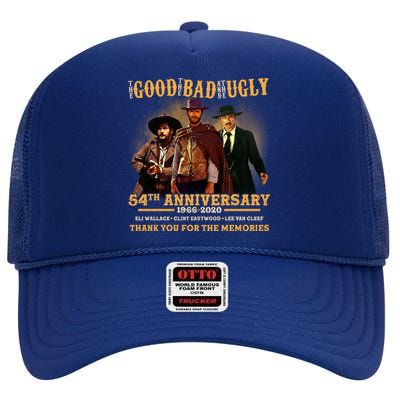 The Good The Bad And The Ugly 54th Anniversary High Crown Mesh Back Trucker Hat