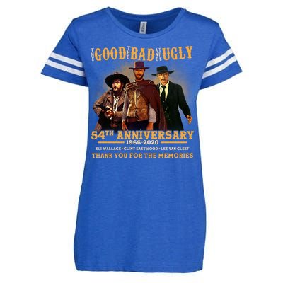 The Good The Bad And The Ugly 54th Anniversary Enza Ladies Jersey Football T-Shirt