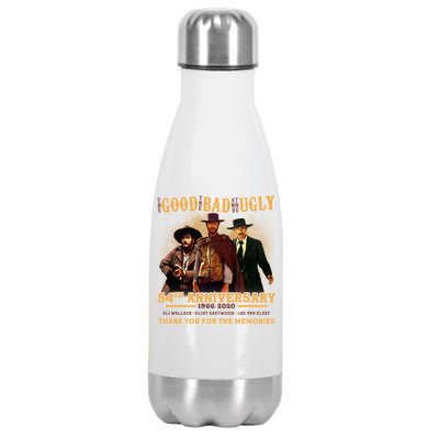 The Good The Bad And The Ugly 54th Anniversary Stainless Steel Insulated Water Bottle