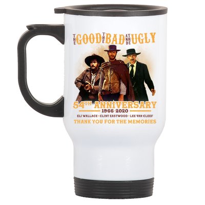 The Good The Bad And The Ugly 54th Anniversary Stainless Steel Travel Mug