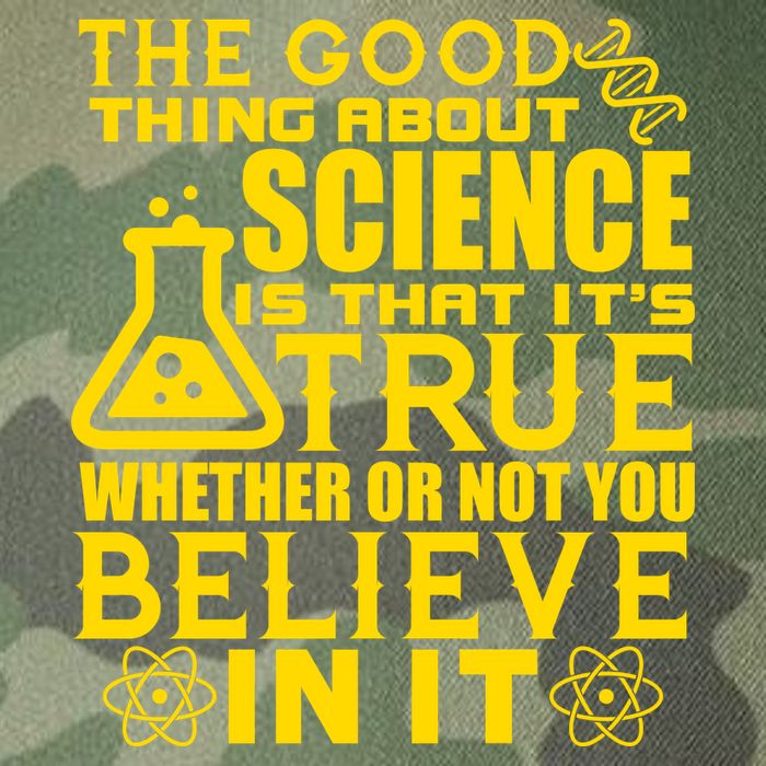 The Good Thing About Science Is That It's True Legacy Tie Dye Trucker Hat