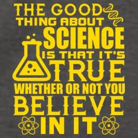 The Good Thing About Science Is That It's True Vector Backpack