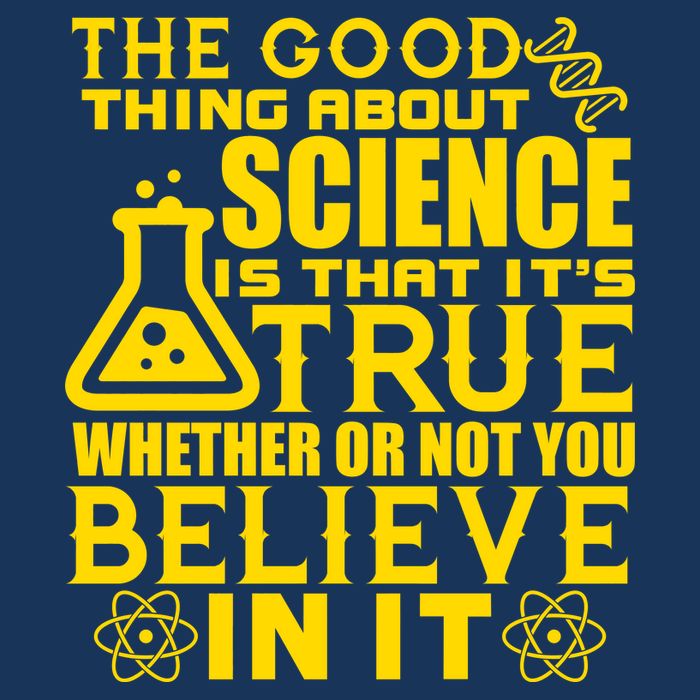 The Good Thing About Science Is That It's True Infant Baby Jersey Bodysuit