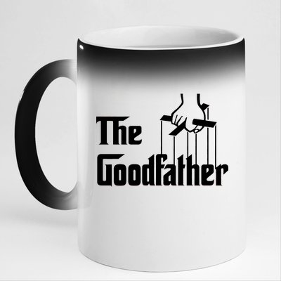 The Goodfather 11oz Black Color Changing Mug