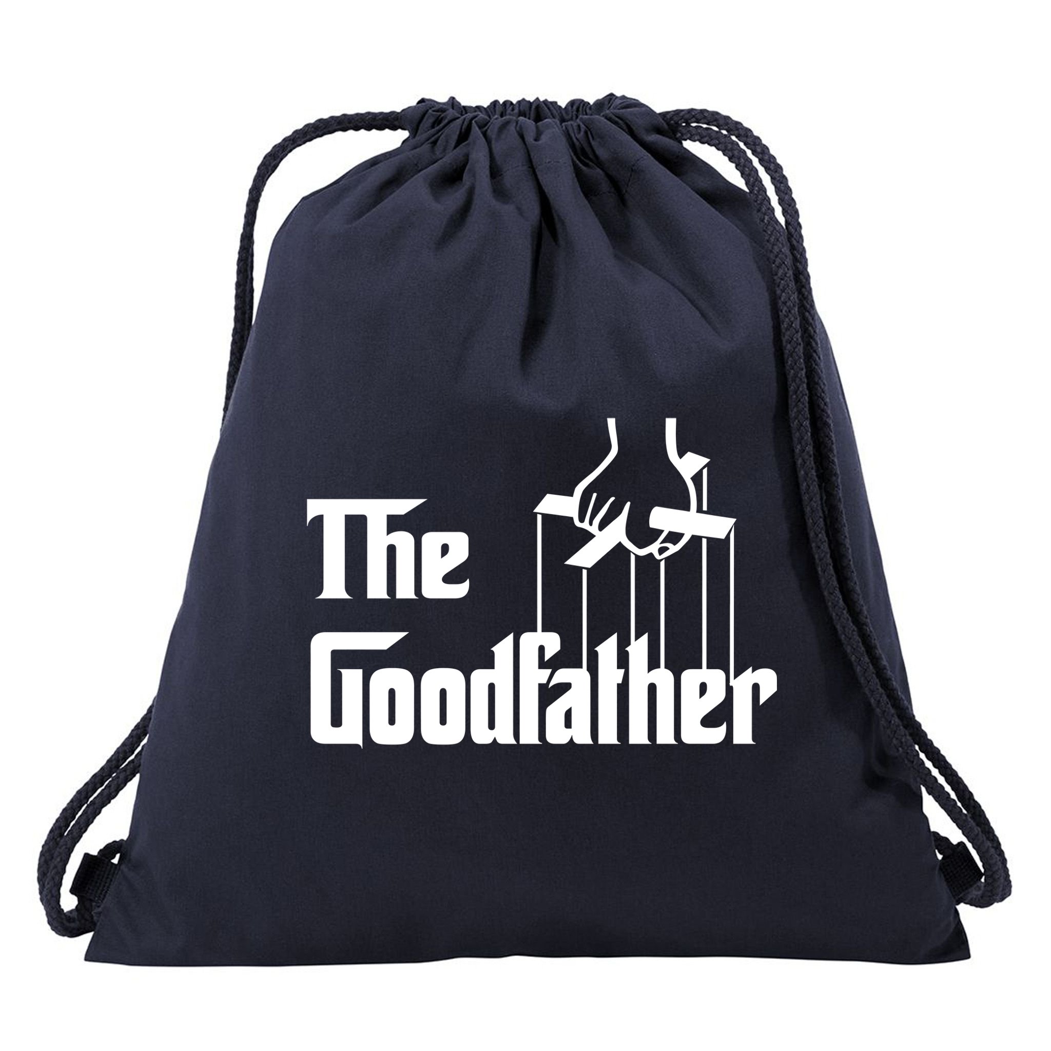 The Goodfather Drawstring Bag