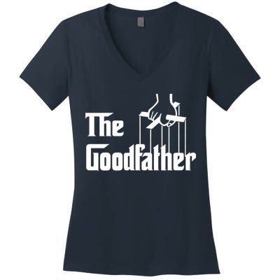 The Goodfather Women's V-Neck T-Shirt