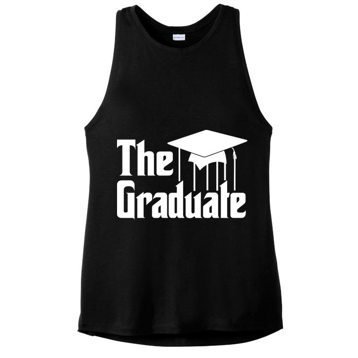 The Graduate Logo Ladies PosiCharge Tri-Blend Wicking Tank