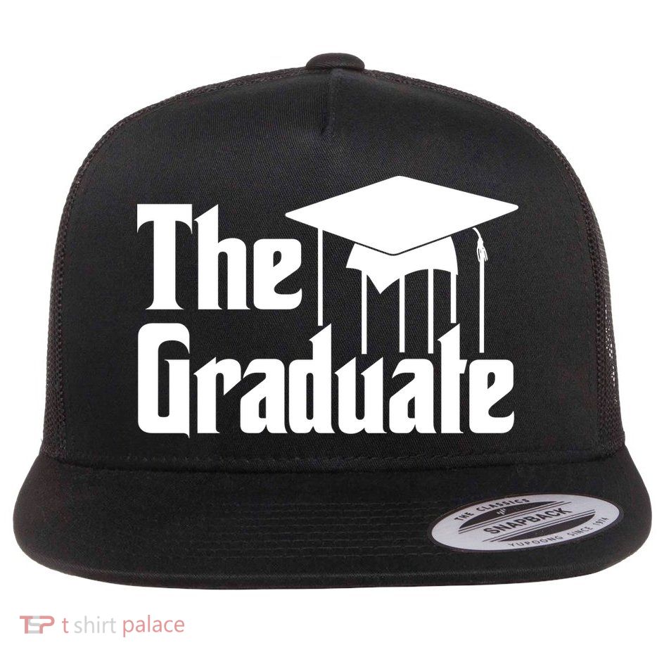 The Graduate Logo Flat Bill Trucker Hat