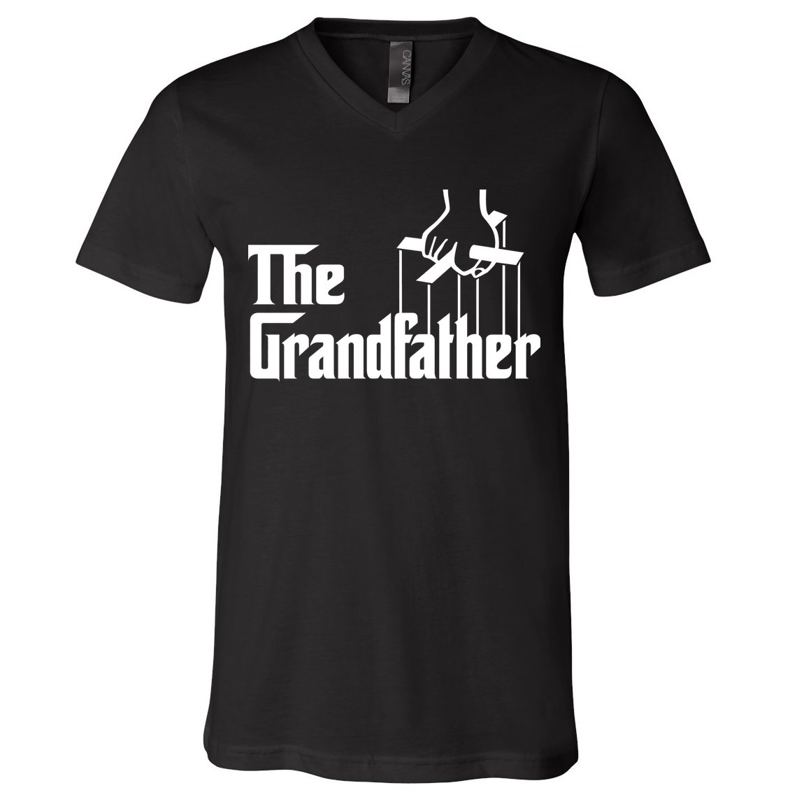 The Grandfather Logo Father's Day V-Neck T-Shirt