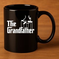 The Grandfather Logo Father's Day 11oz C Handle Ceramic Mug