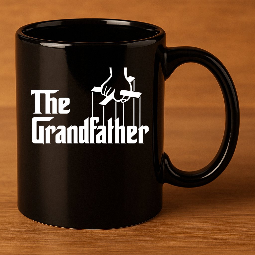 The Grandfather Logo Father's Day 11oz C Handle Ceramic Mug