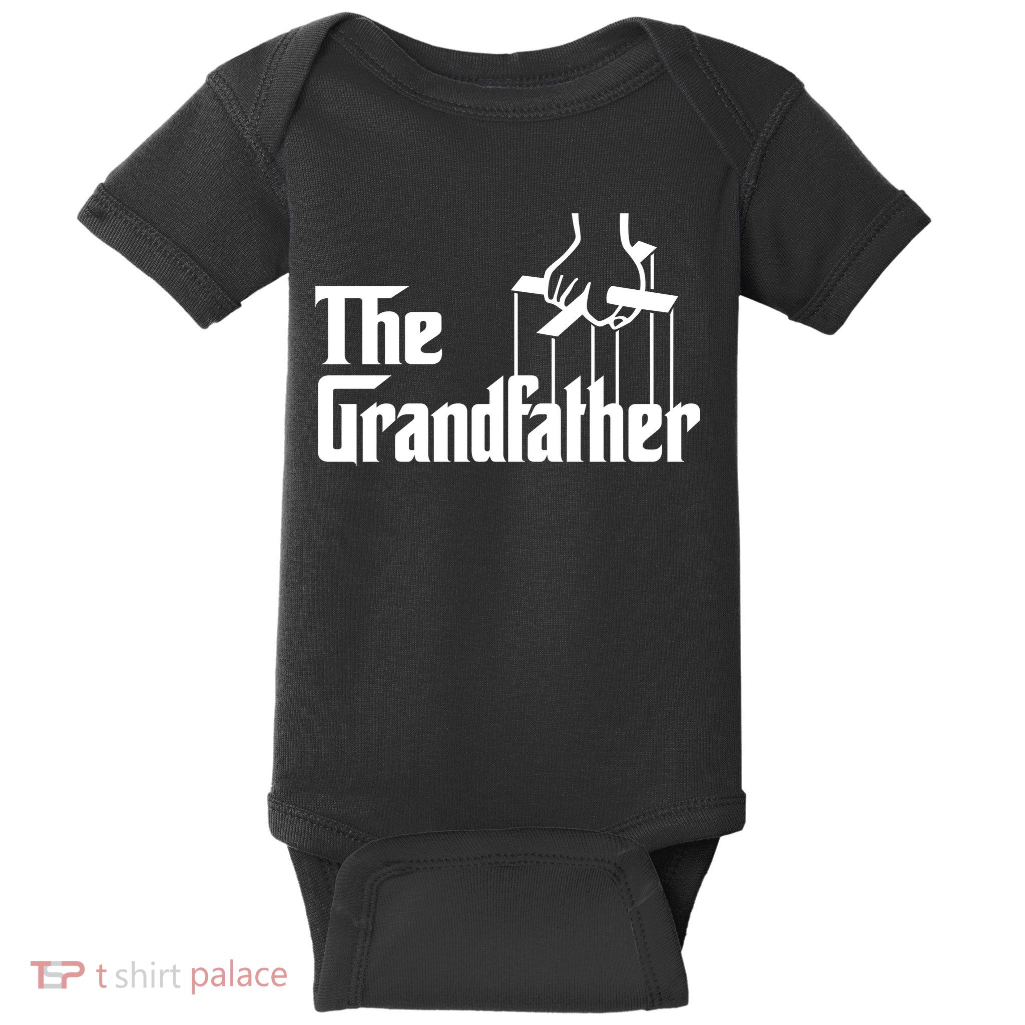 The Grandfather Logo Father's Day Baby Bodysuit