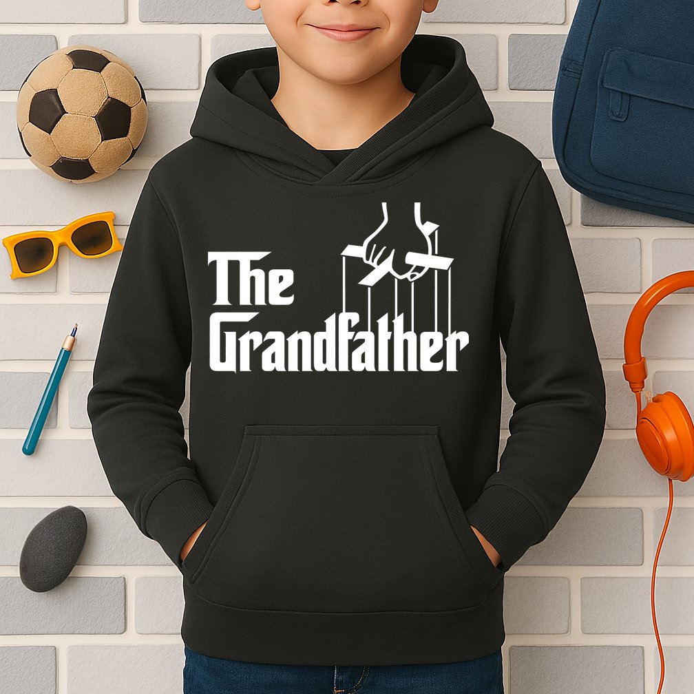 The Grandfather Logo Father's Day Kids Hoodie