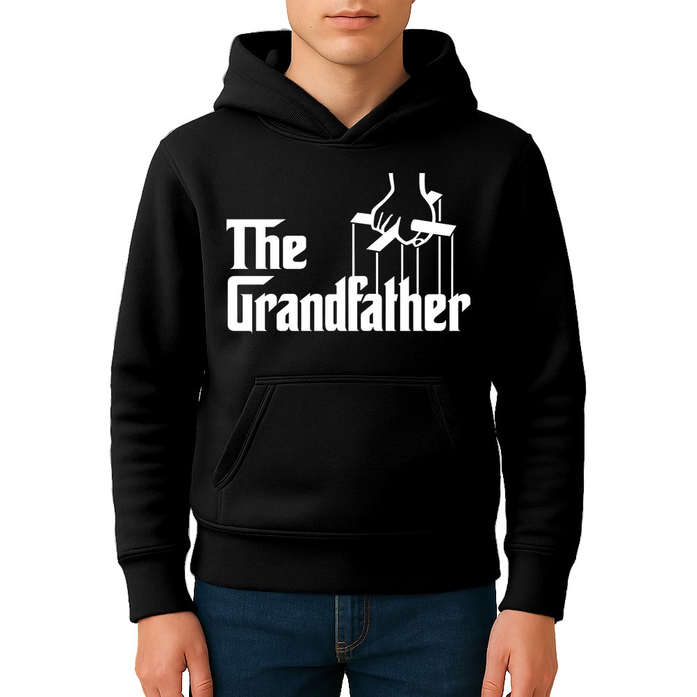 The Grandfather Logo Father's Day Kids Hoodie