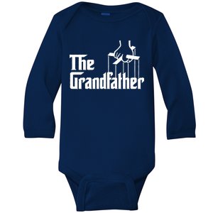 The Grandfather Logo Father's Day Baby Long Sleeve Bodysuit