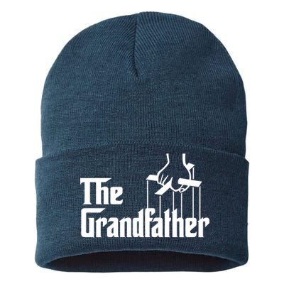 The Grandfather Logo Father's Day Sustainable Knit Beanie