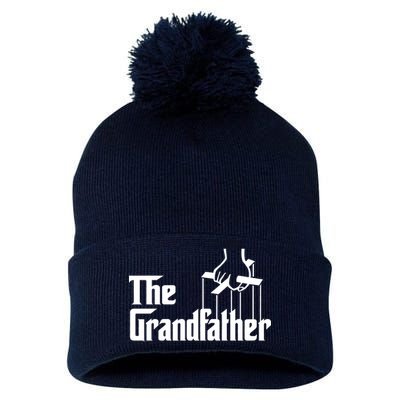 The Grandfather Logo Father's Day Pom Pom 12in Knit Beanie