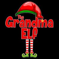 The Grandma Elf Christmas Cooling Performance Crew T-Shirt