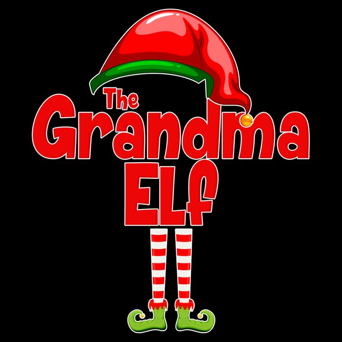 The Grandma Elf Christmas Cooling Performance Crew T-Shirt
