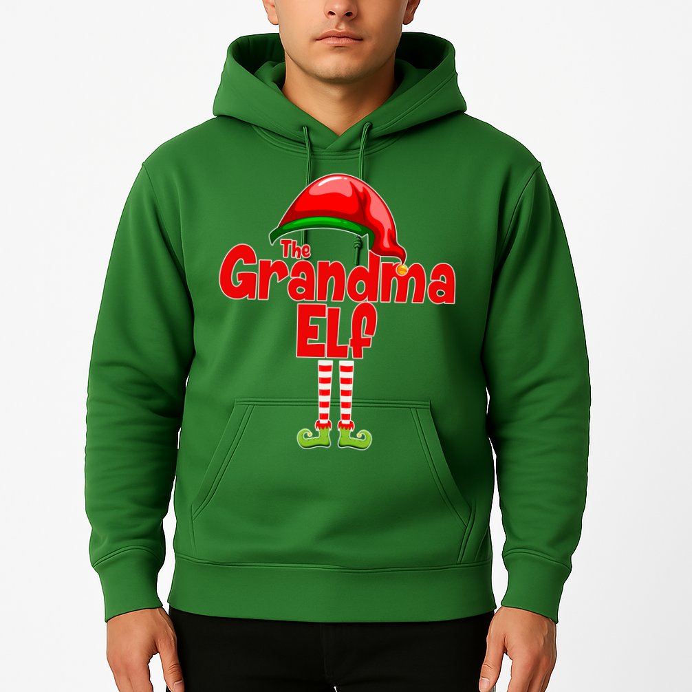 The Grandma Elf Christmas Hoodie