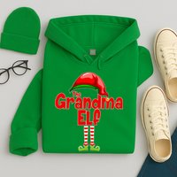 The Grandma Elf Christmas Hoodie