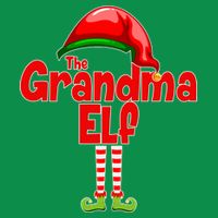 The Grandma Elf Christmas Tall T-Shirt
