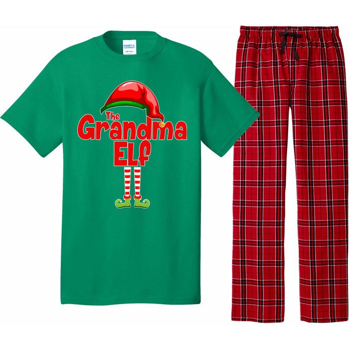 The Grandma Elf Christmas Pajama Set