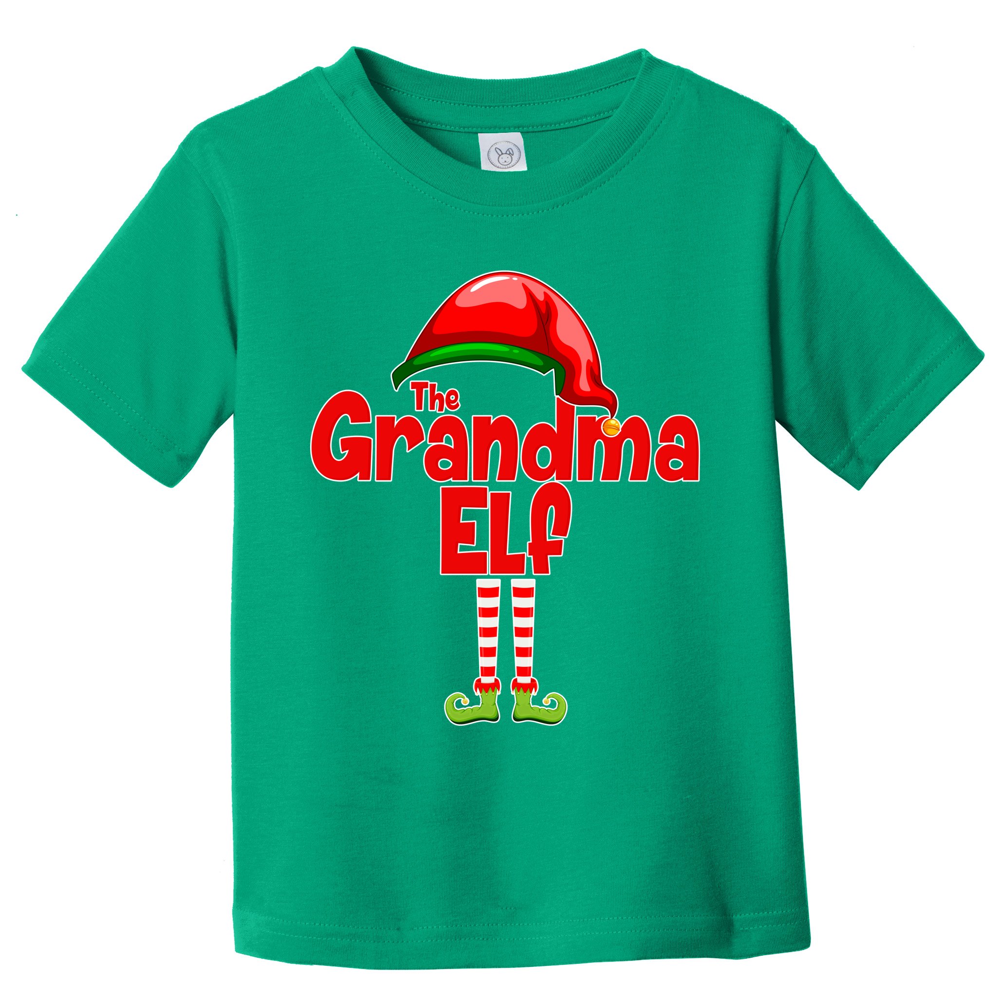 The Grandma Elf Christmas Toddler T-Shirt