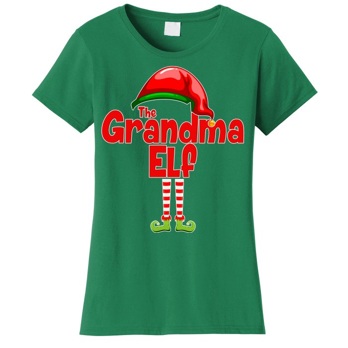 The Grandma Elf Christmas Women's T-Shirt