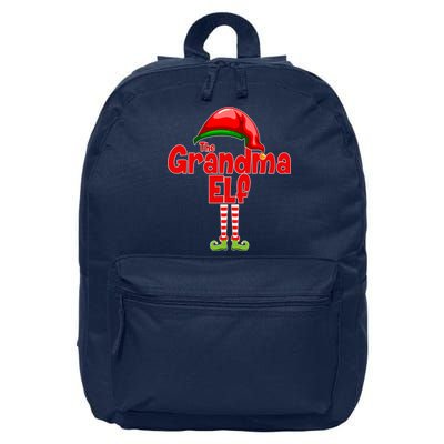 The Grandma Elf Christmas 16 in Basic Backpack