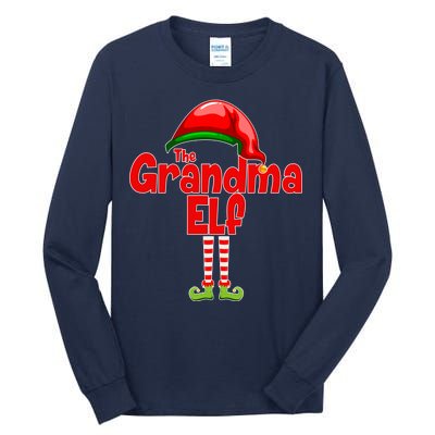 The Grandma Elf Christmas Tall Long Sleeve T-Shirt