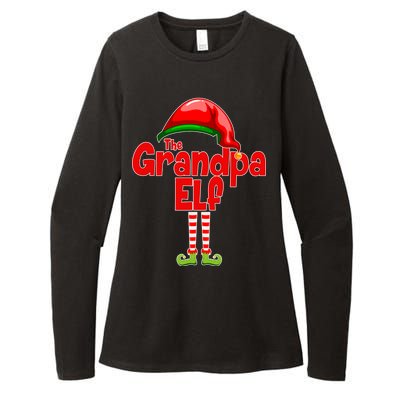 The Grandpa Elf Womens CVC Long Sleeve Shirt