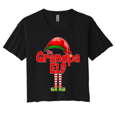 The Grandpa Elf Women's Crop Top Tee