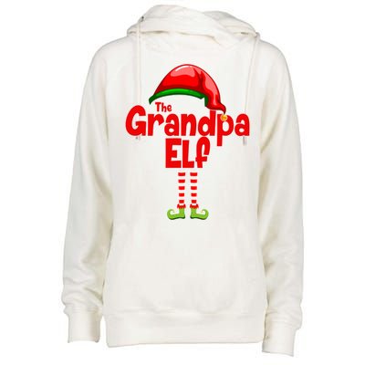 The Grandpa Elf Womens Funnel Neck Pullover Hood