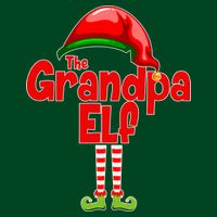 The Grandpa Elf Magnet
