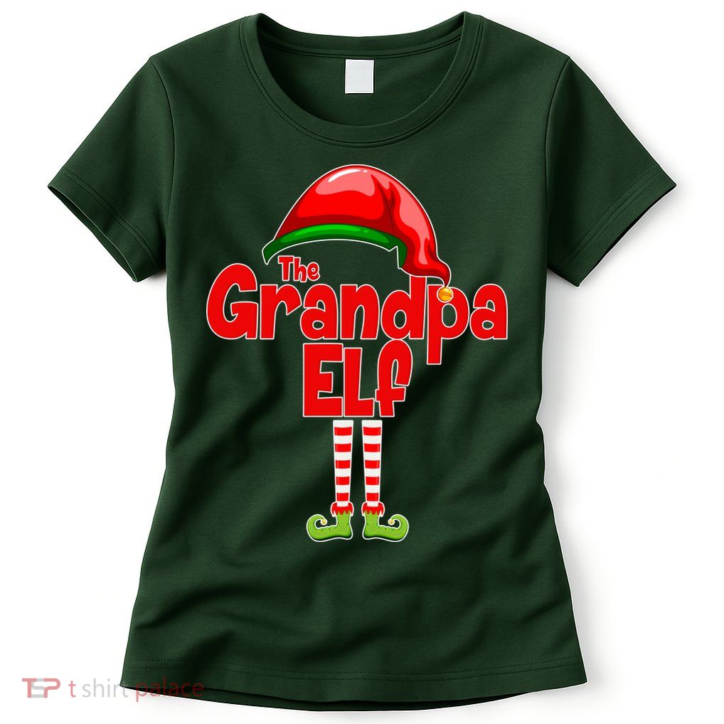The Grandpa Elf Womens T-Shirt